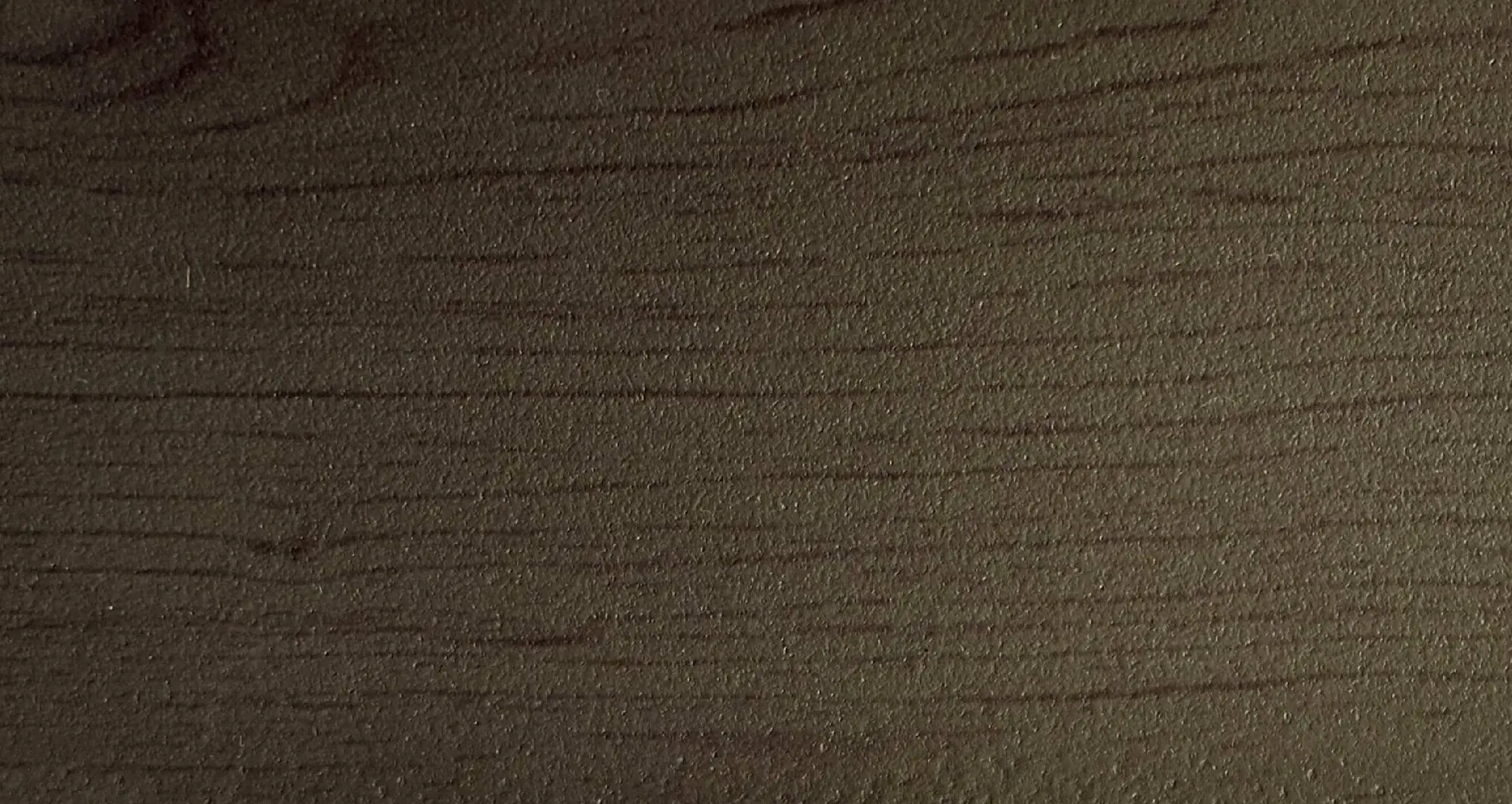 Shou Sugi Ban woodgrain aluminum finish sample